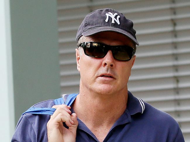 CENTRAL COAST EXPRESS ADVOCATE/AAP Simon Monteiro appears in Gosford court turning his camera on waiting media Tuesday 9th April 2019.He was dubbed the 
