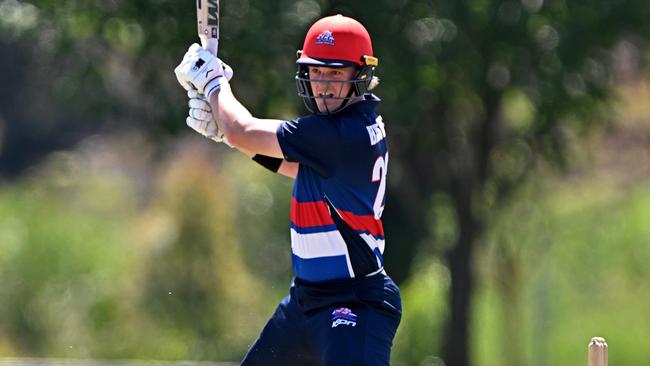 Dylan Brasher in action for Footscray. Picture: Andy Brownbill