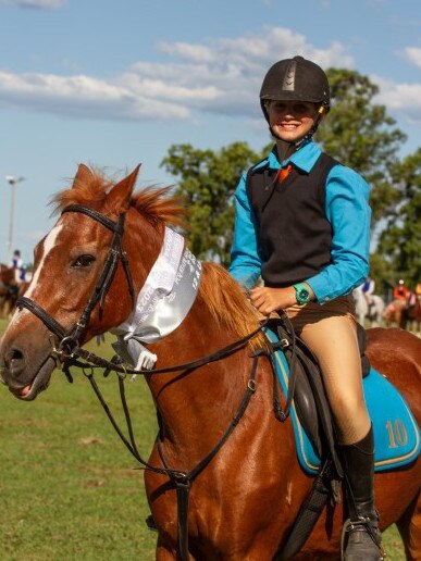 9th place in the PQC State Showjumping Championships 12 and Under 70cm class.