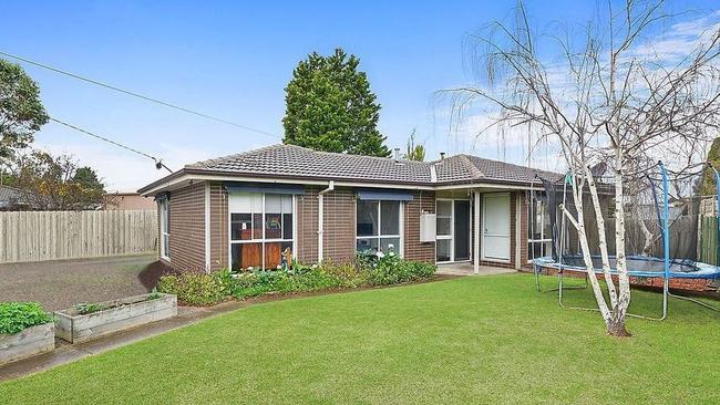 The three-bedroom house at 169 Solar Drive, Whittington, is available to rent for $450 a week.