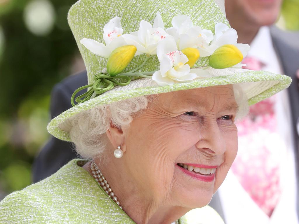 Queen Elizabeth II was the vision of summer as she attended day five of Royal Ascot. Picture: Chris Jackson/Getty Images