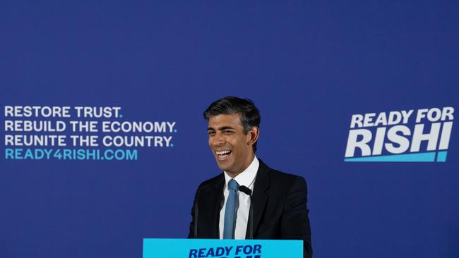 Rishi Sunak is the only candidate telling the basic truth, writes Greg Sheridan. Picture: Getty Images