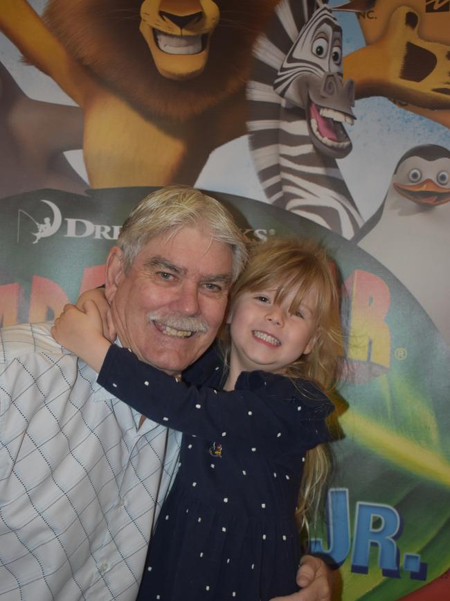 Jorja-Rose Pringle and Trevor Pringle at Madagascar A Musical Adventure Jr. presented by Fusion Arts Inc and Ipswich Civic Centre. Photo: Georgie Walker