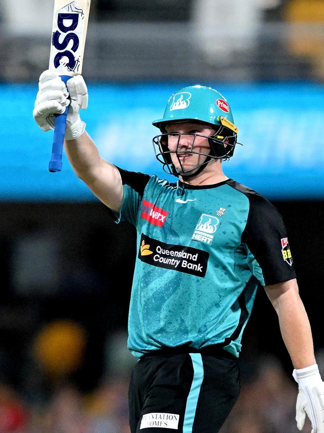 Brisbane Heat’s Max Bryant is currently in Pakistan. Picture: Bradley Kanaris/Getty Images