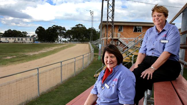 Barbara Mapp and Carmel McGowan, pictured at the Redcliffe showgrounds, have been attending the show since they were children. Picture Chris Higgins