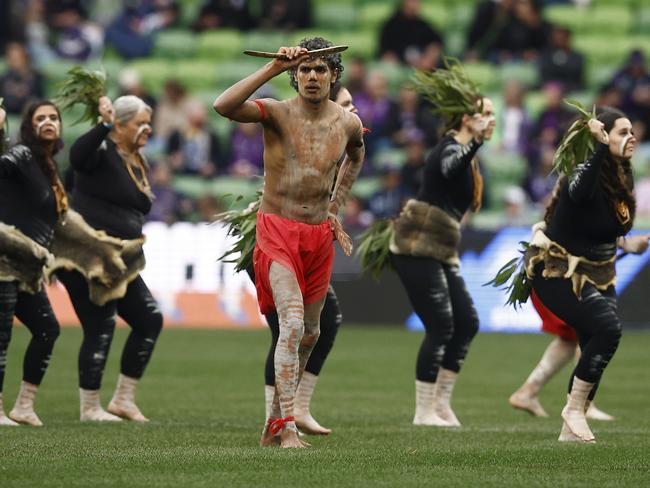 Melbourne Storm is cutting back on Welcome to Country events. Picture: Daniel Pockett