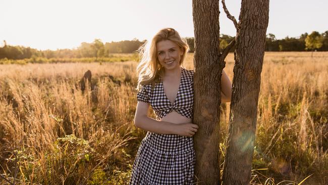 Camel farmer and actor Yasmin Brisbane. Picture: Hayley Elle Photography