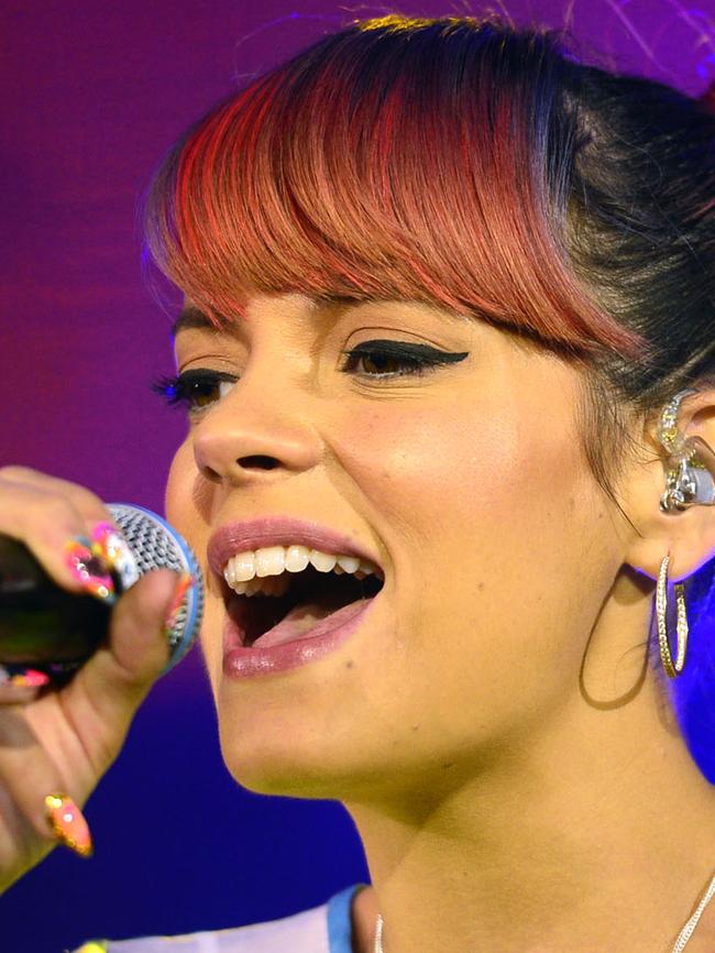 Lily Allen opened up her home. Picture: Supplied