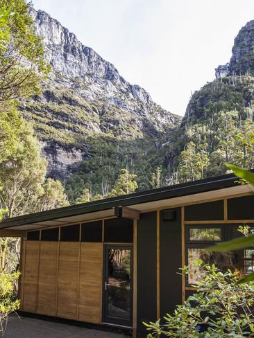 The Tahune Hut redevelopment. Picture: CHRIS CRERAR