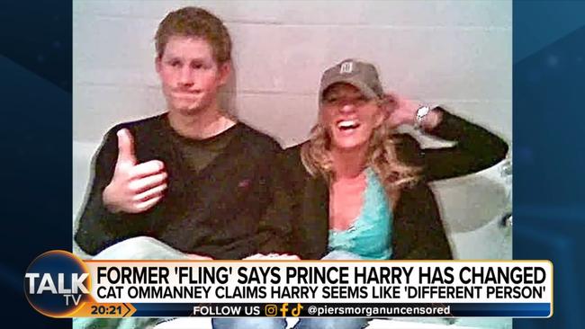 The interior designer said she was a 34-year-old mother of two when she met Harry, who was just 21 at the time. Picture: YouTube/Piers Morgan Uncensored