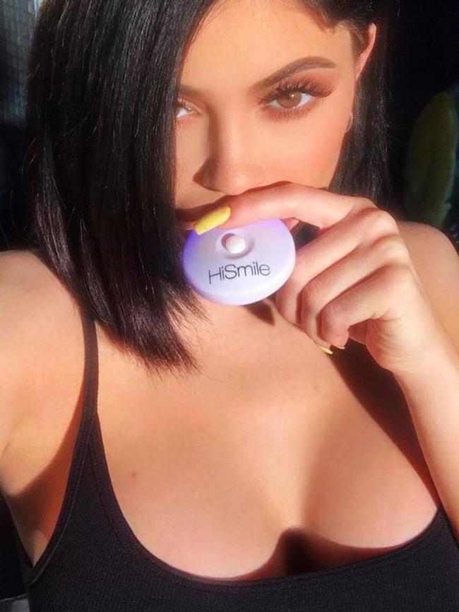 U.S. celebrity Kylie Jenner is among the big names endorsing the brand. Picture: Instagram @kyliejenner