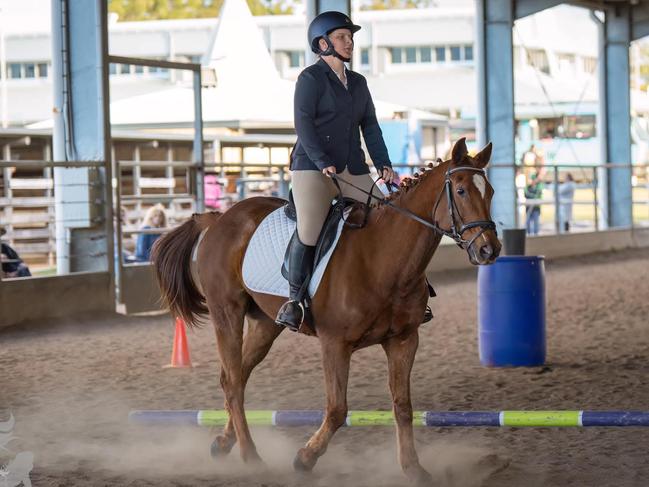 ‘She’s a natural’: Legally blind equestrian heads to championships