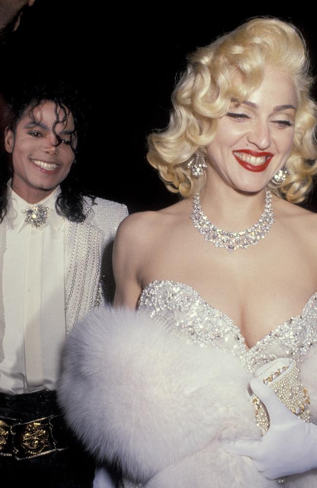 Michael Jackson and Madonna: The King and Queen of Pop stunned on the red carpet at the 1991 Academy Awards, although both denied they were a new couple! (Photo by Ron Galella/WireImage)