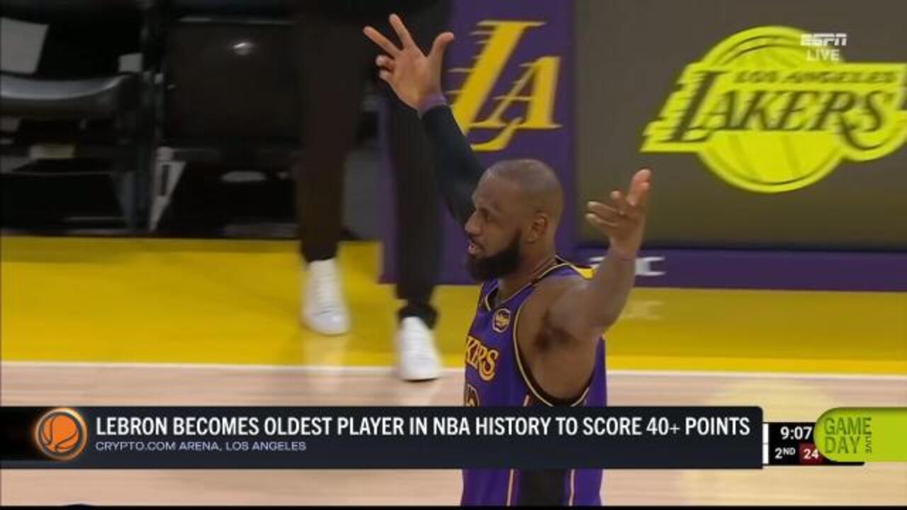 LeBron sets another record in win