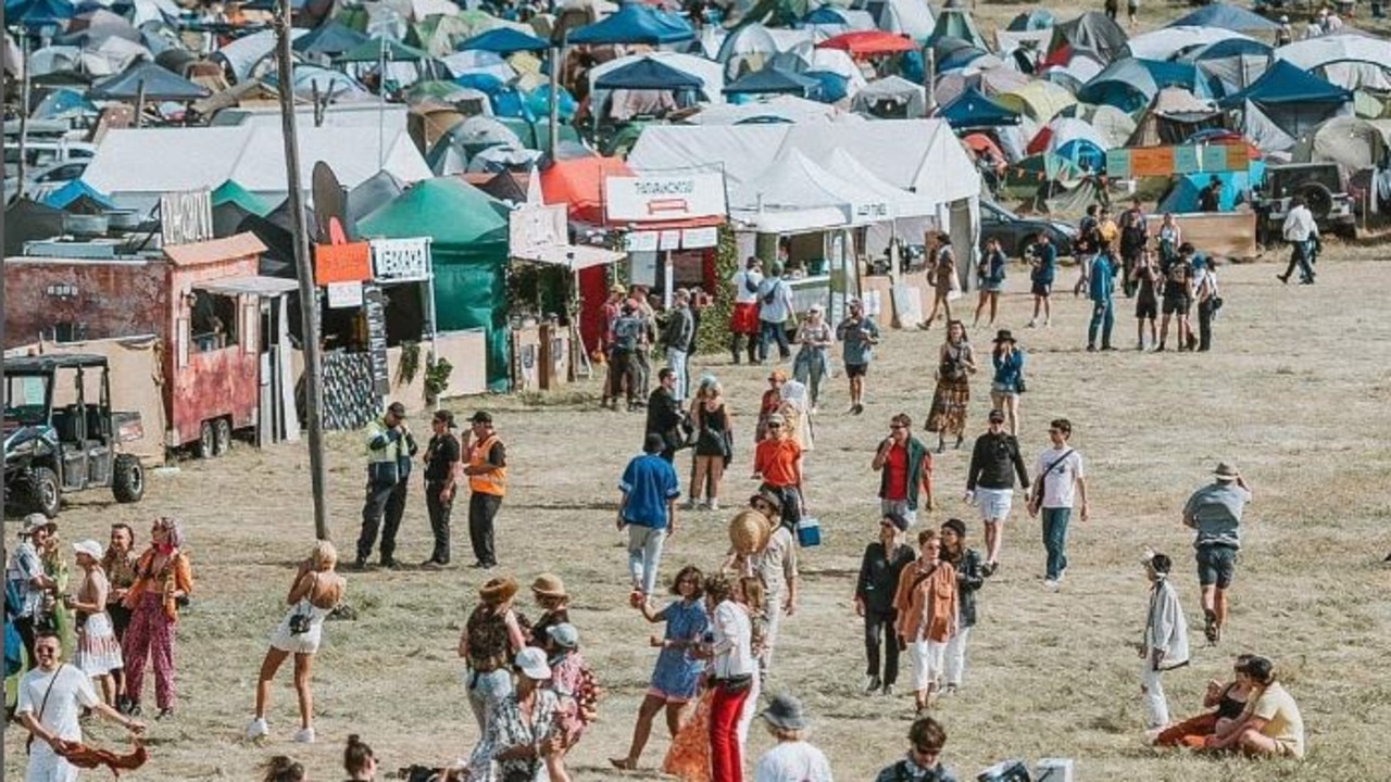 The Hopkins Creek festival appeals to millennials with its open, ‘mates and music’ mantra. Picture: Instagram.