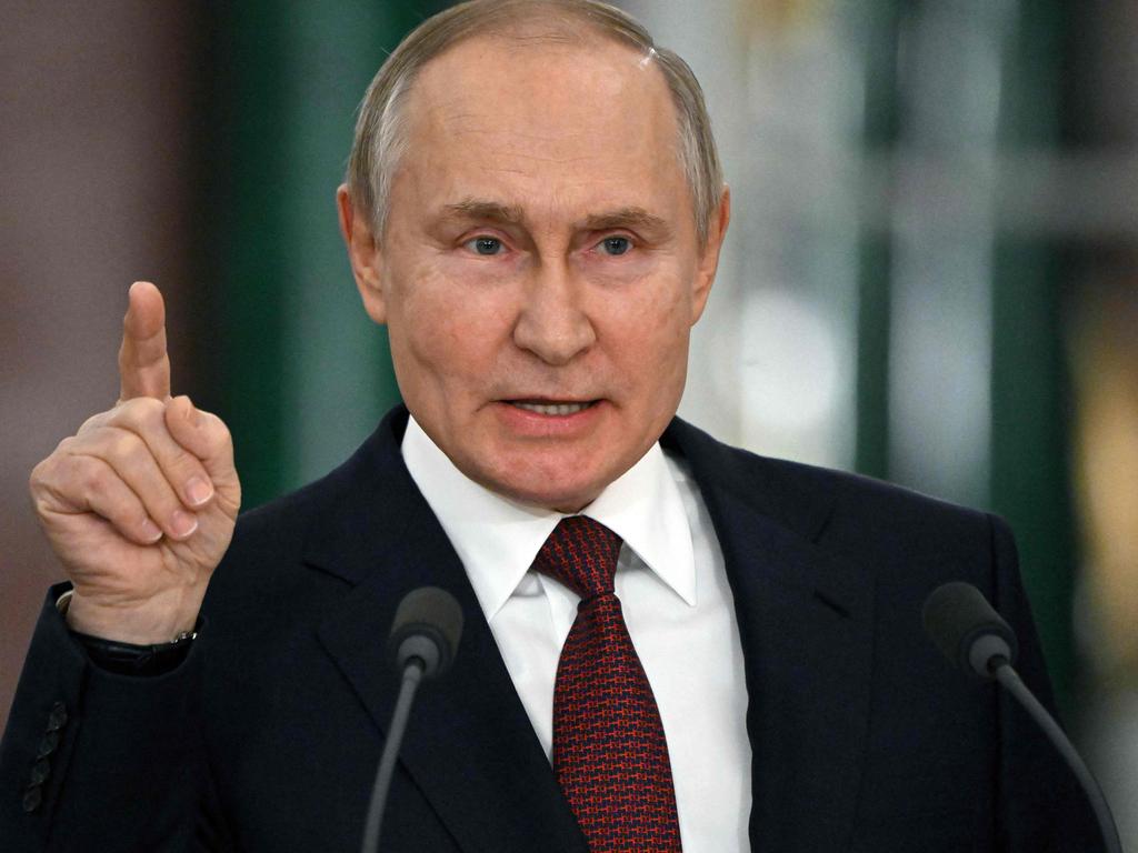 Russian President Vladimir Putin has failed on many levels. Picture: Sergei Guneyev/Sputnik/AFP