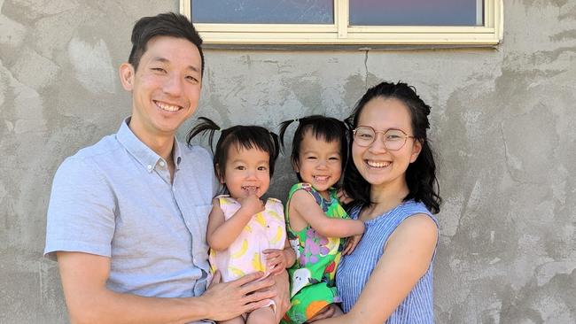Ann Le is mum of the MoMo twins. Born at just 28 weeks Olivia and Zee weighed just 1 kilogram. Picture: Supplied