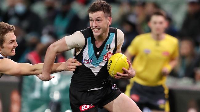 Zak Butters is one of the Power’s biggest names coming out of contract. Picture: AFL Photos/Getty Images