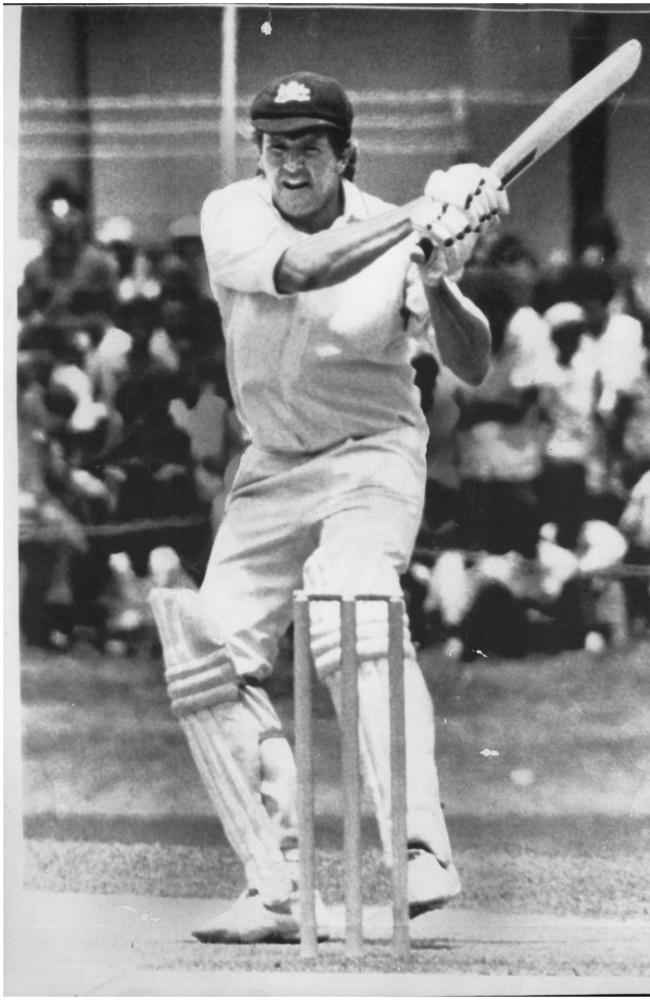Keith Stackpole in action for Australia.