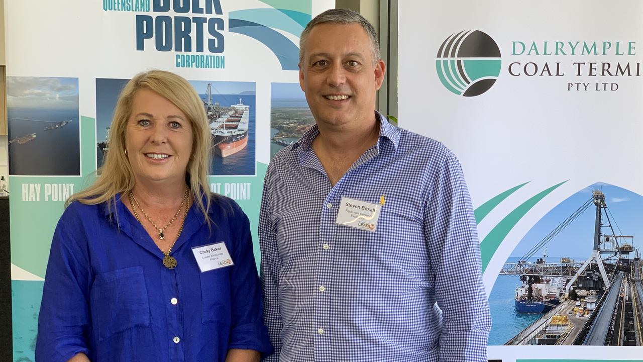 GW3's Cindy Baker and RCOE CEO Steven Boxall at the ROCE LeadIn 2022 conference. Picture: Duncan Evans