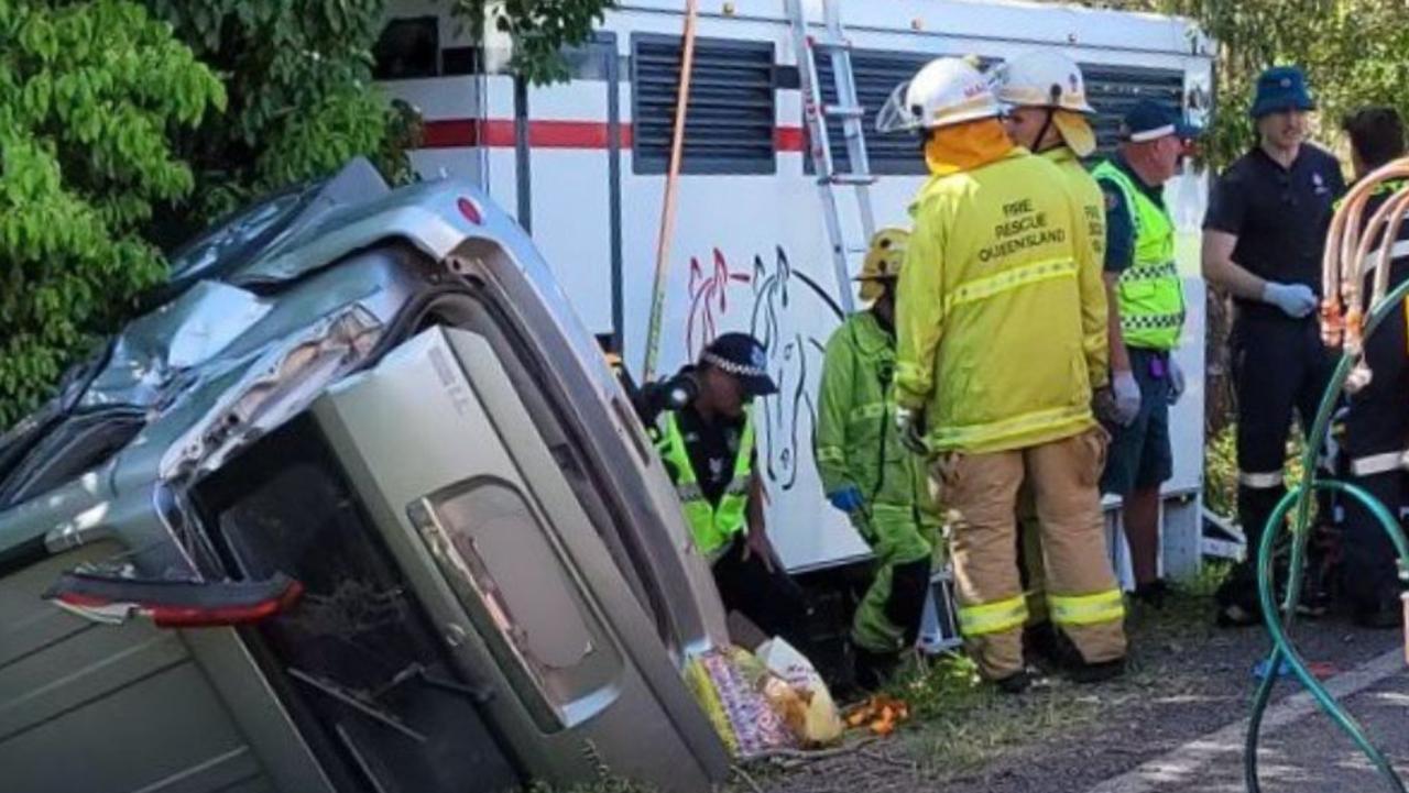 Kilcoy-Beerwah Rd serious crash: Man critical, woman seriously injured ...