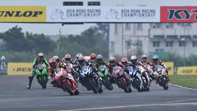 The Asia Road Racing Championship will race at The Bend in 2018. Pic: ARRC