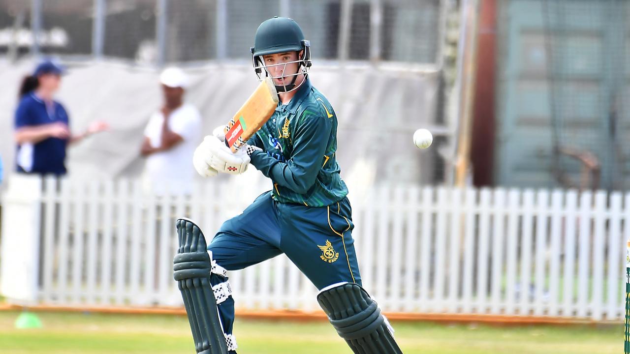 Wynnum batsman Reuben Burger. Picture, John Gass