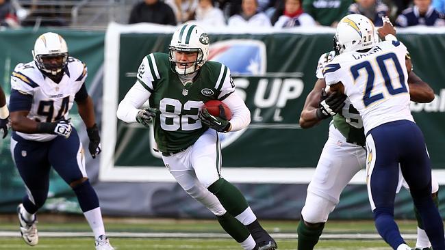 Hayden Smith in action for the New York Jets.  