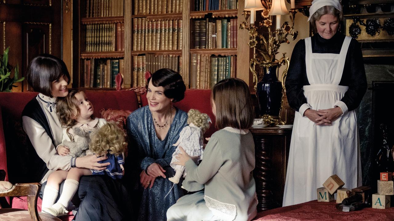 Michelle Dockery and Elizabeth McGovern in a scene from Downton Abbey the movie. Picture: Supplied