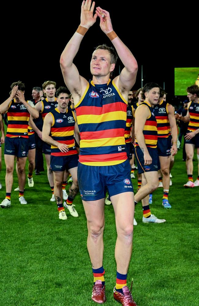 Jordan Dawson was a steal for the Crows. Picture: Mark Brake/Getty Images