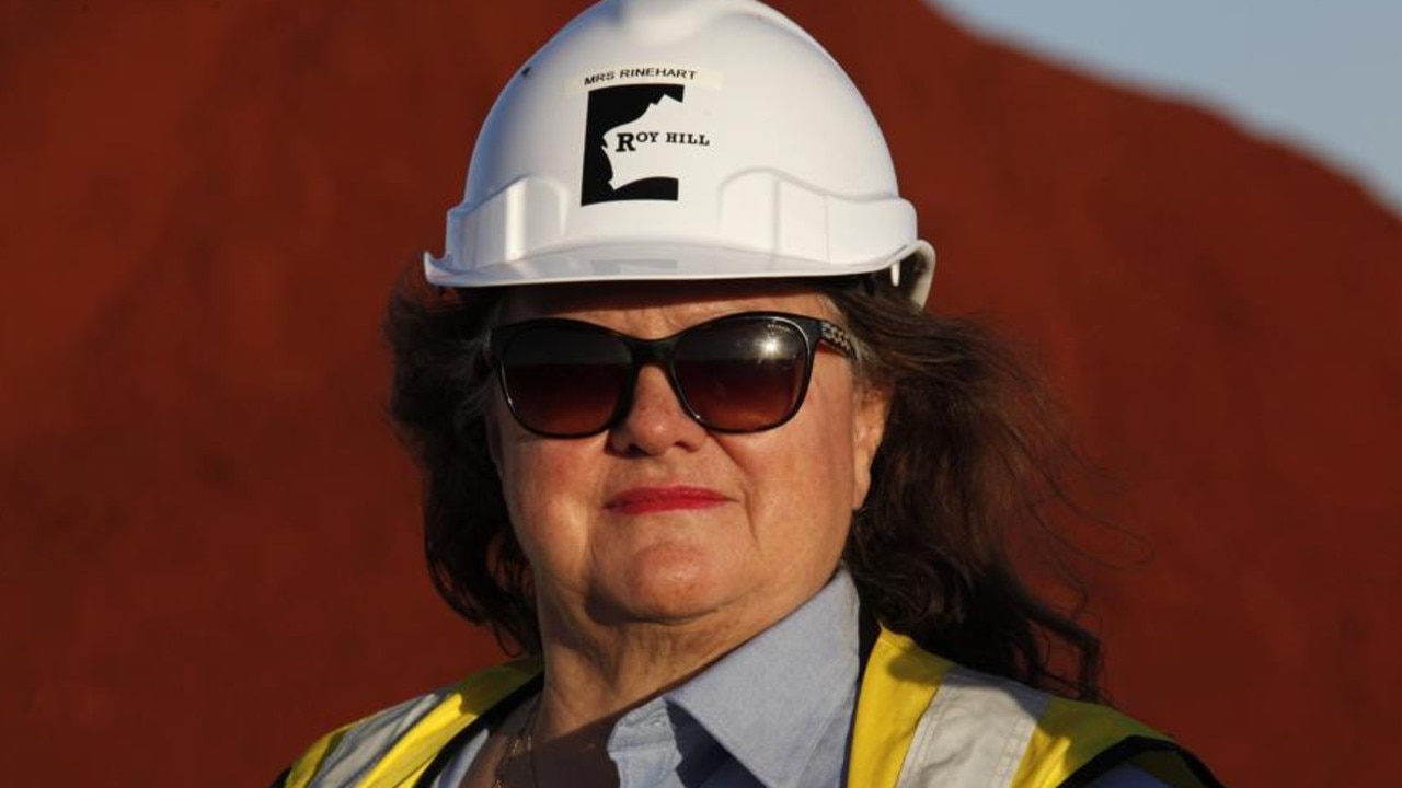 Billionaire Gina Rinehart has taken a 5.82 per cent stake in Lynas Rare Earths. Picture: NCA NewsWire / Phil Gostelow