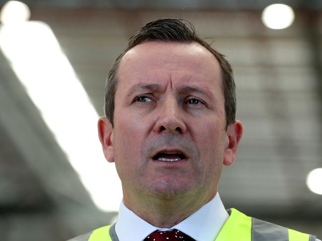 Premier of Western Australia Mark McGowan.