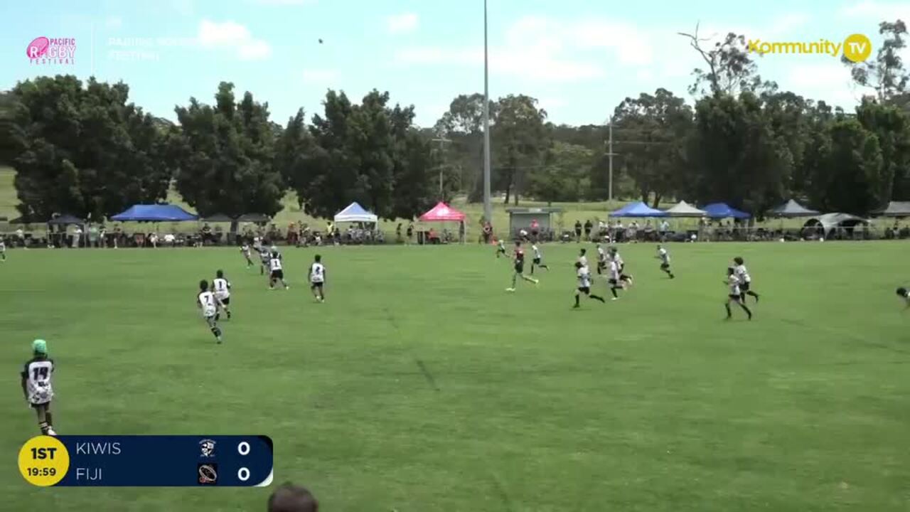 Replay: Queensland Kiwi v Queensland Fiji (U10) - 2024 Pacific Youth Rugby Festival Day 1