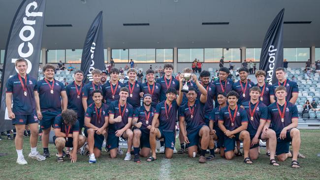 The Southeast Queensland Barbarians, for the first time, won the Under-16s pool at the Emerging Reds Cup.