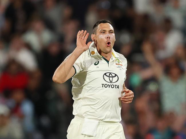 Scott Boland impressed in his return to the Test team in the win at Adelaide. Picture: Getty Images