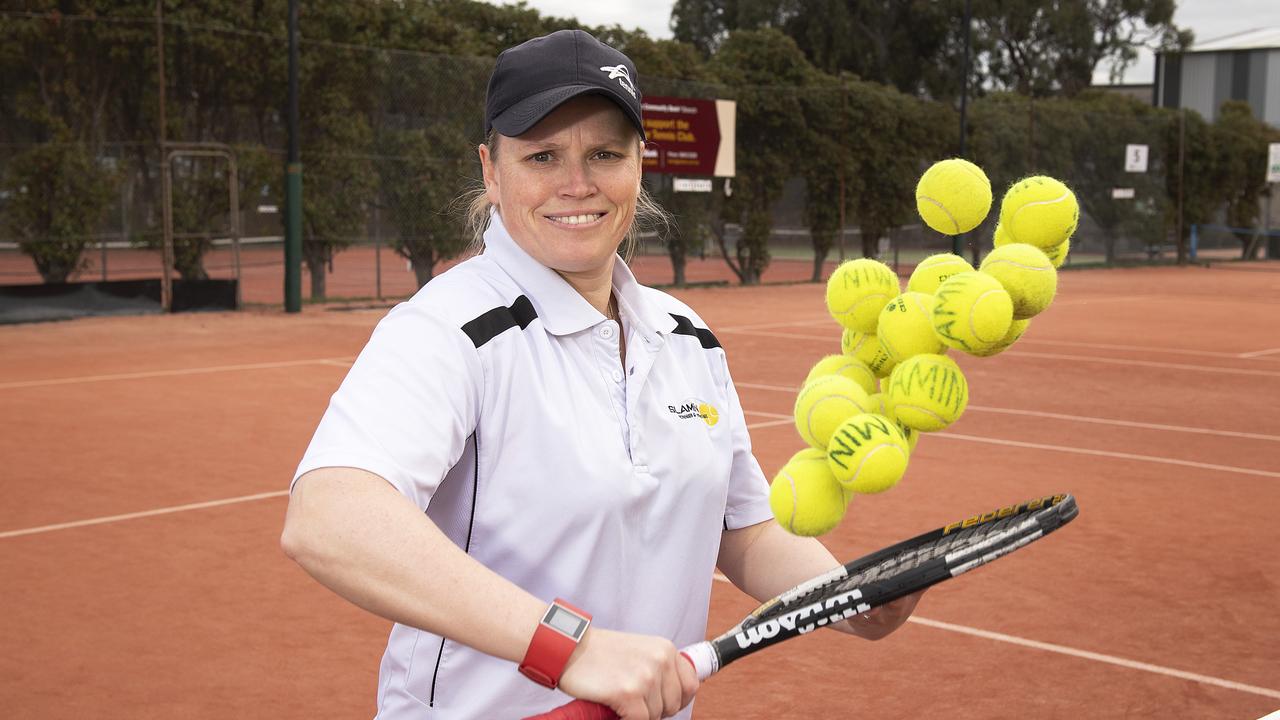 Doncaster tennis coach Vicky Lee used to be a Women’s Tennis Association World Ranking Holder. Picture: Ellen Smith