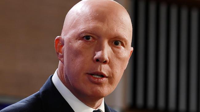 If Josh Frydenberg hangs on, he will go toe-to-toe with Peter Dutton for the role of PM. Picture: Jane Dempsey