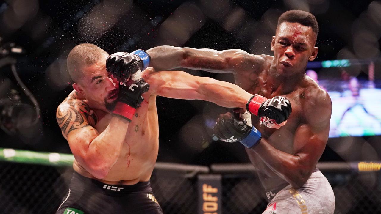 Robert Whittaker of Australia and Israel Adesanya of New Zealand will do battle once more on Sunday.