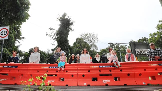 Communities are now protesting the closure. Photo: Scott Powick Newscorp