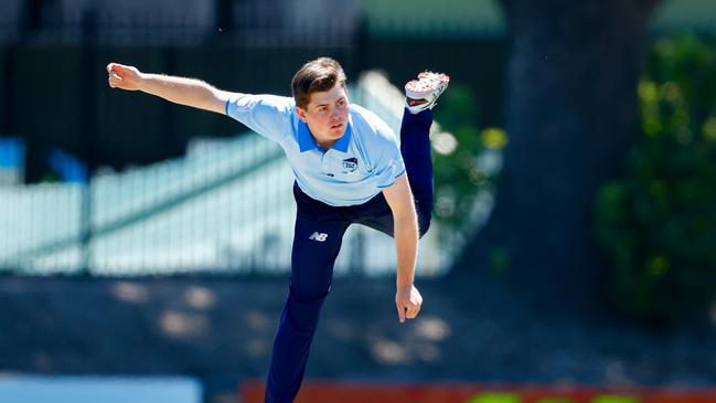 Blake Mackrell finished the tournament as the leading wicket-taker. Picture: Dylan Burns