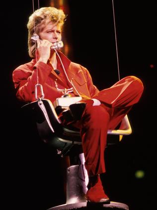 Musician greatly loved ... David Bowie performing live. Picture: Getty