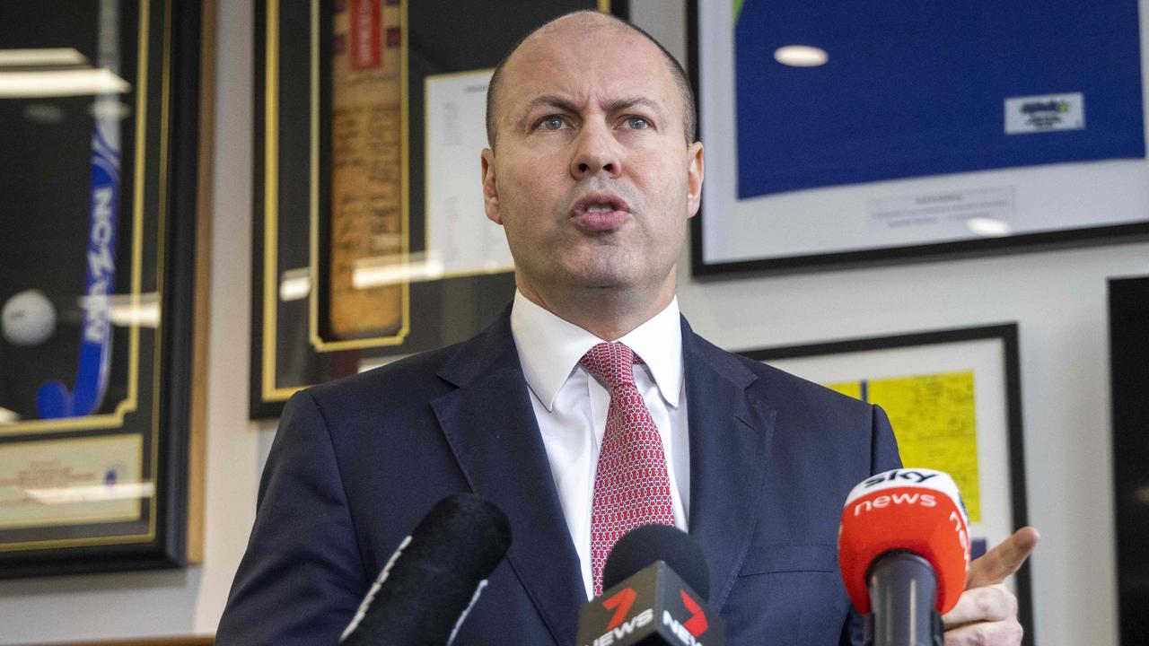 Federal Treasurer, Josh Frydenberg has strongly defended the JobKeeper scheme and its ability to save jobs. Picture: NCA NewsWire/Wayne Taylor