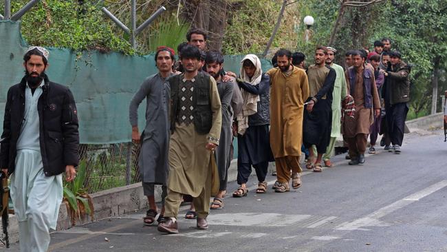 Afghan families who fled the Taliban to safety in Australia are struggling with the surging cost of living. Picture: AFP