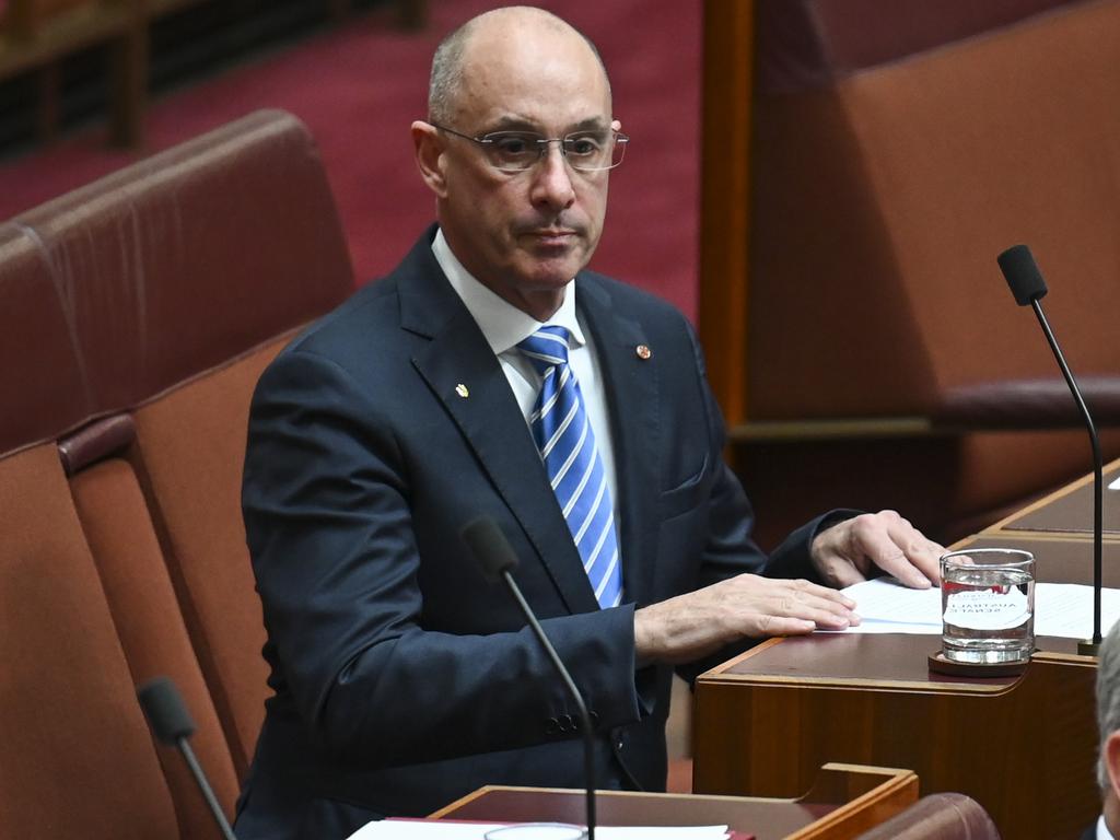 Senator David Van in the Senate at Parliament House in Canberra. Picture: NCA NewsWire / Martin Ollman