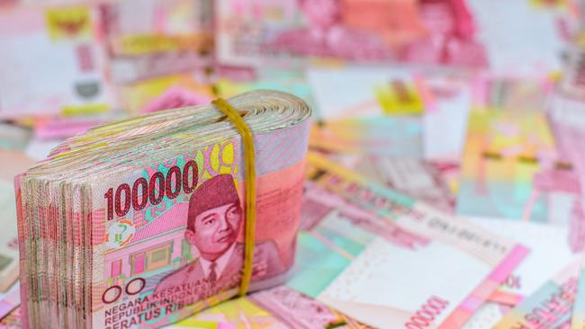 The man then demanded 30 million Indonesian Rupiah, threatening to share the photos to “bad men”. Stock photo of Indonesian Rupiah. Picture: istock