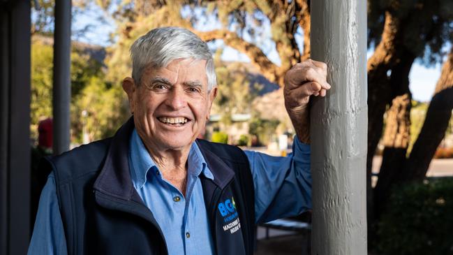 NT Caravan Parks Association chair Brendan Heenan said this winter had been a “poor” season for Alice Springs caravan parks. Picture: Emma Murray