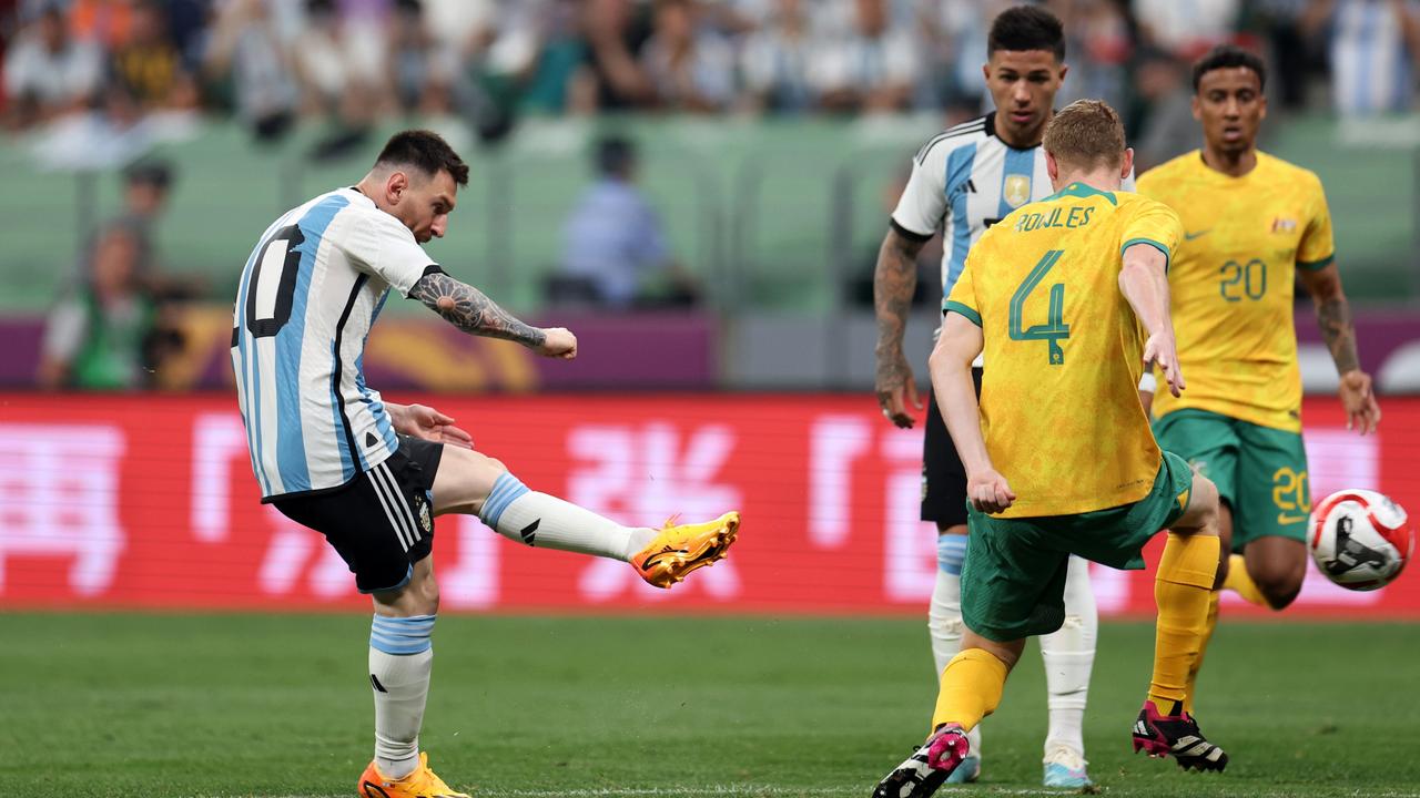 Argentina vs Australia final score, result: Messi stars as brave Socceroos  bow out of World Cup