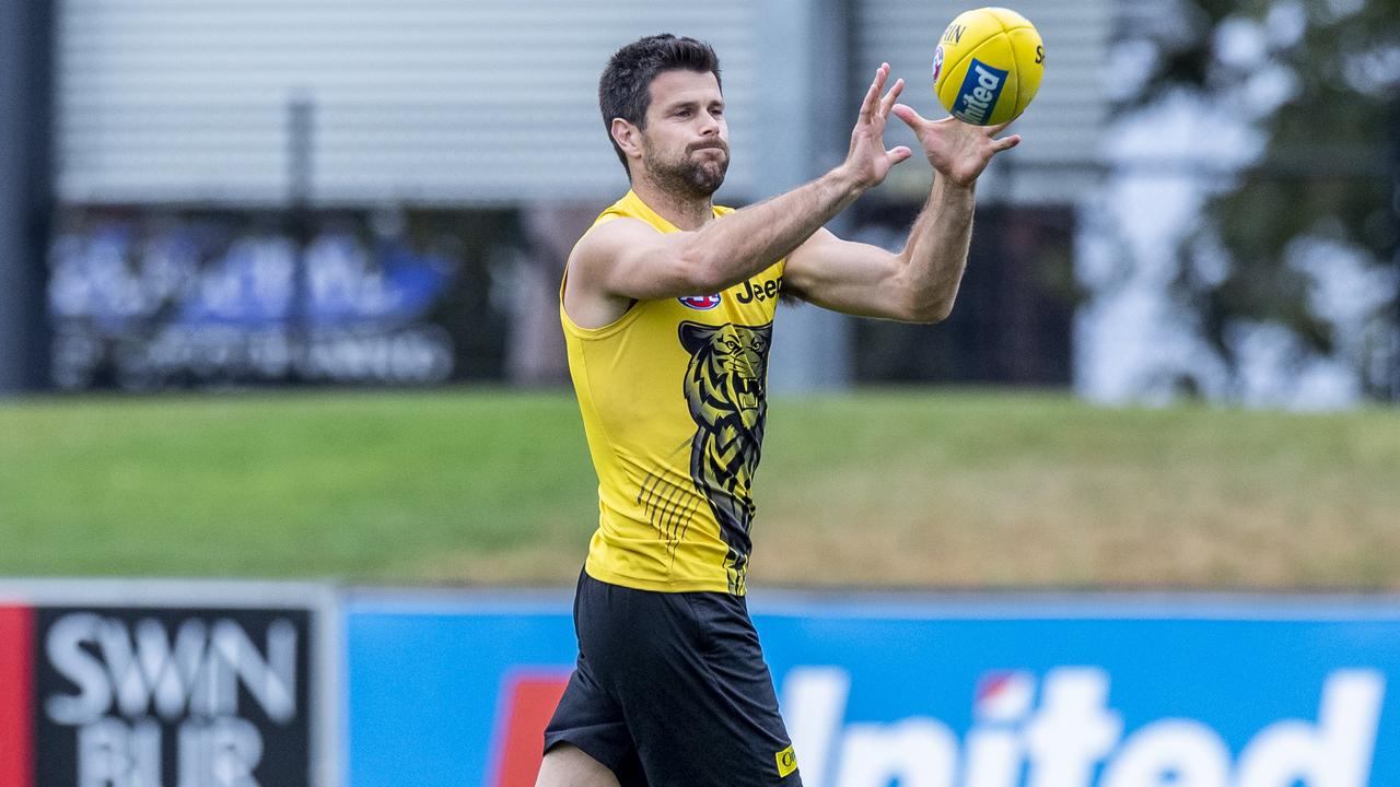 Richmond captain Trent Cotchin. Picture: Jake Nowakowski