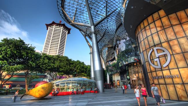 Orchard Road is Singapore's go-to shopping strip.