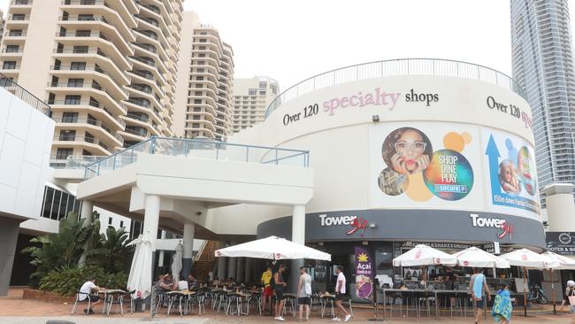 Picture of the eastern (beachside) end of the Paradise Centre in Surfers Paradise. Photo by Richard Gosling